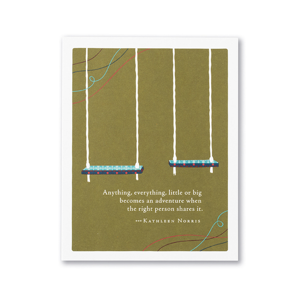 Anything Becomes An Adventure Father's Day Card Compendium Cards - Holiday - Father's Day