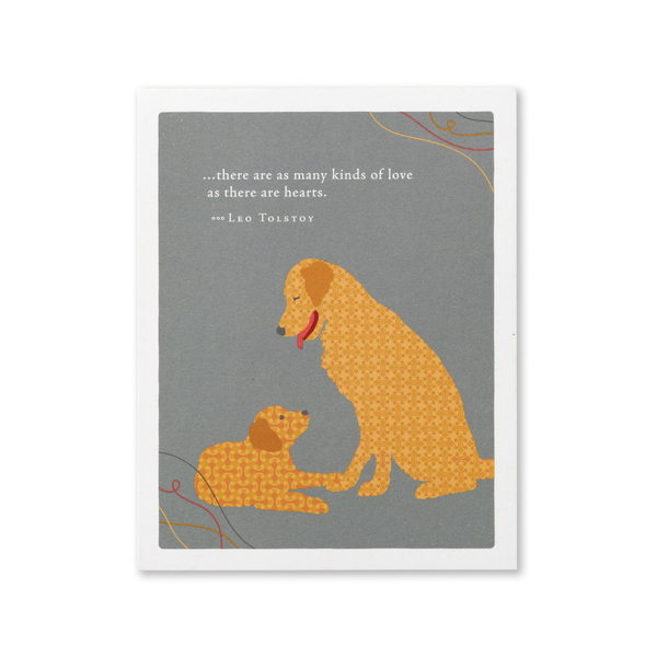 As Many Kinds Of Love Dog Father's Day Card Compendium Cards - Holiday - Father's Day