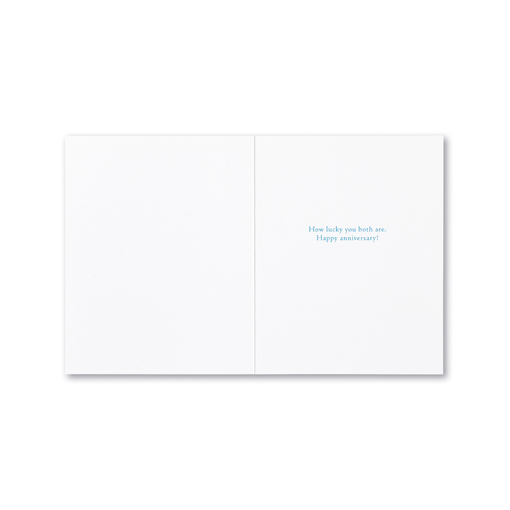 There Is Only One Happiness Birds Anniversary Card Compendium Cards - Love - Anniversary