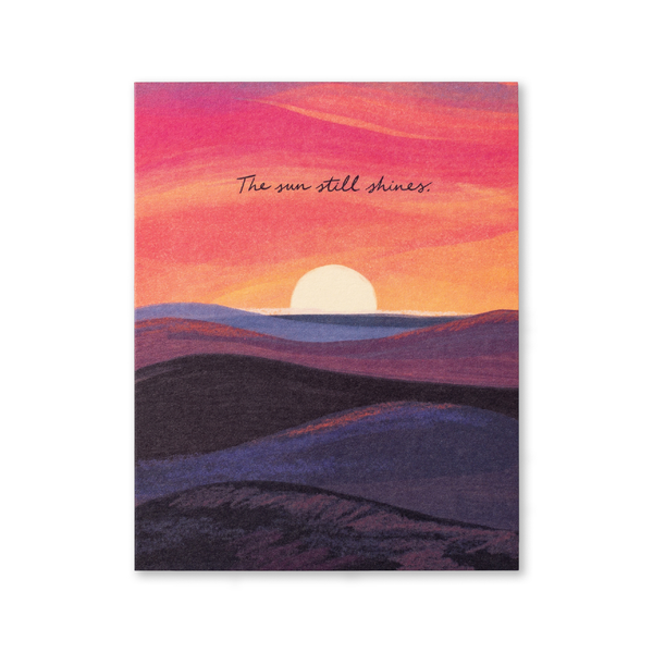 Sun Still Shines Sympathy Card Compendium Cards - Sympathy