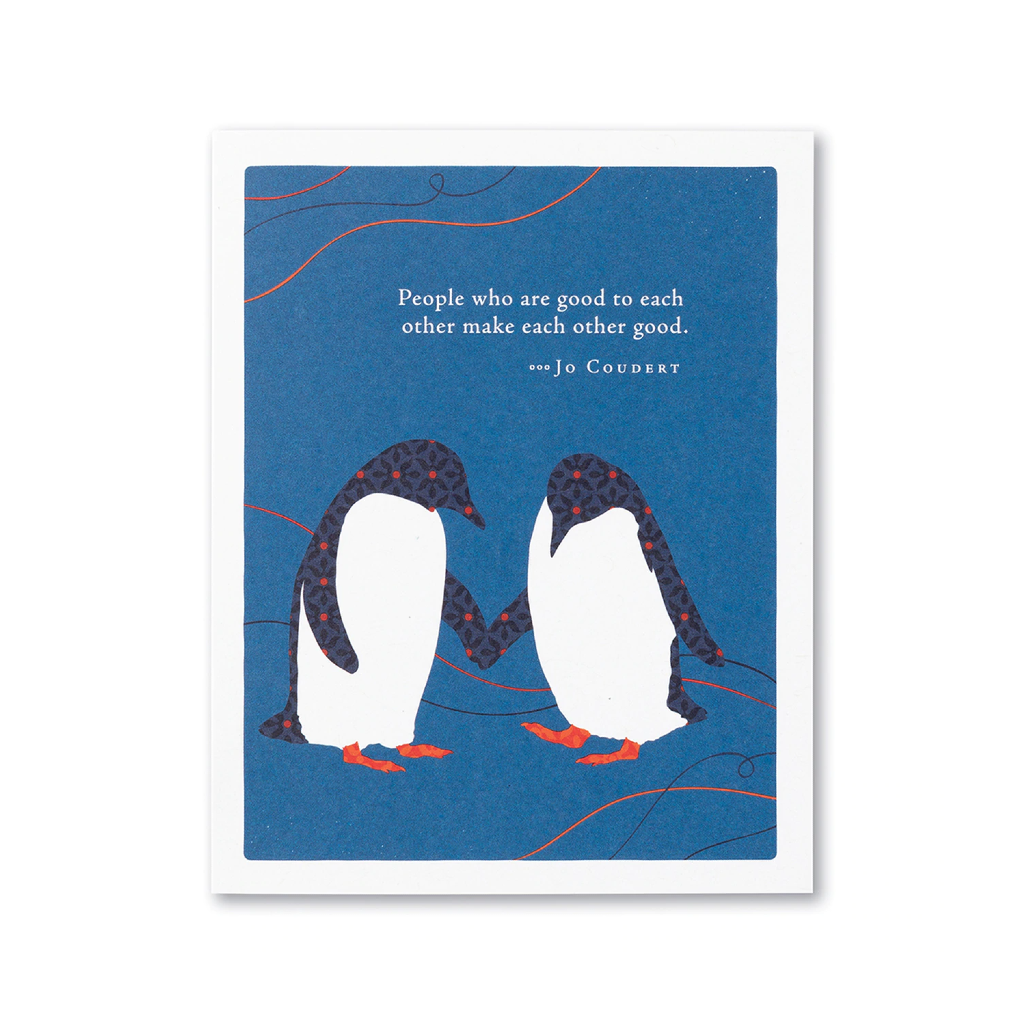 Good To Each Other Thank You Card Compendium Cards - Thank You