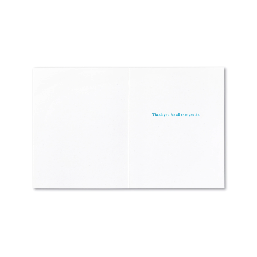 Time And Energy Thank You Card Compendium Cards - Thank You