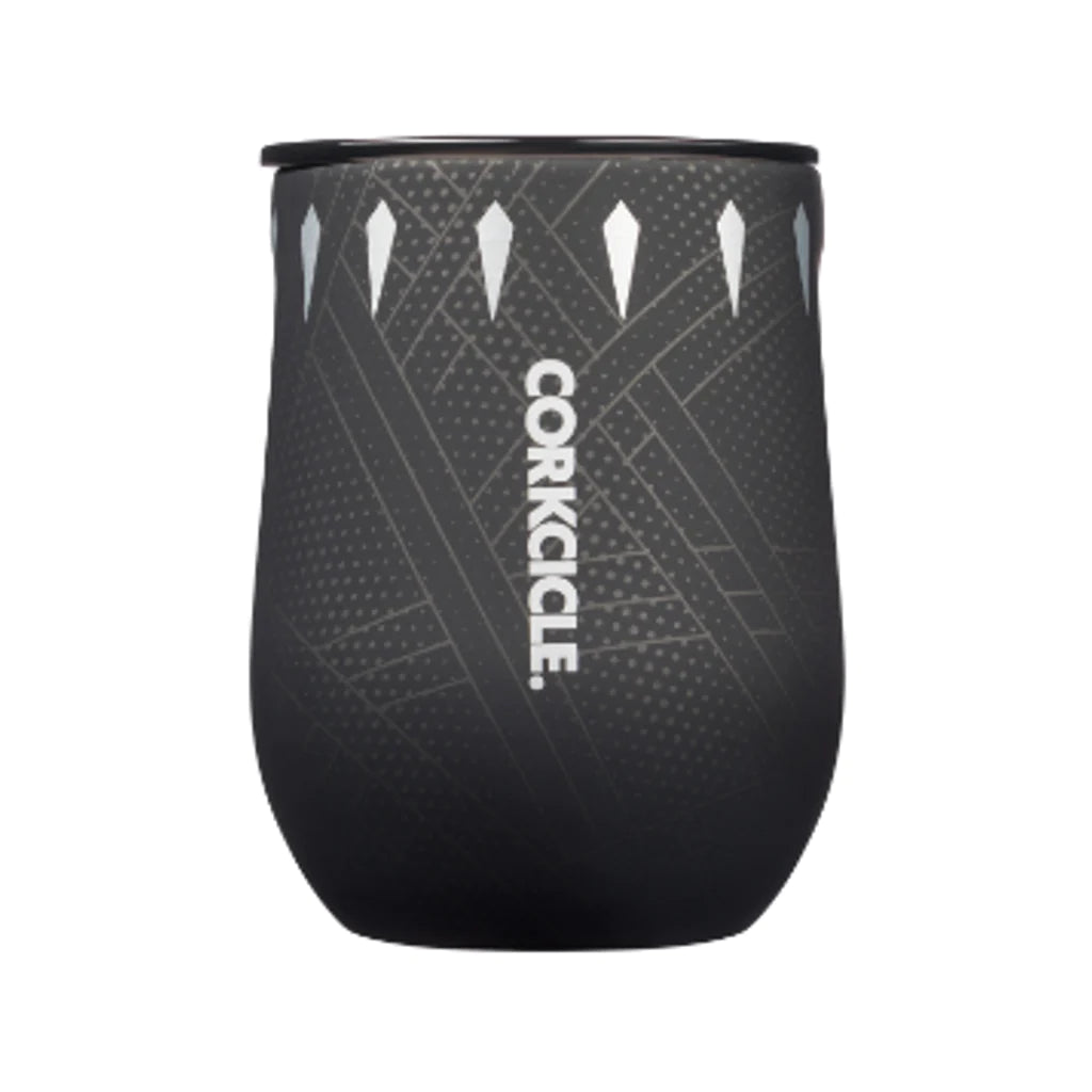BLACK PANTHER Corkcicle - Marvel - Stemless Corkcicle Home - Mugs & Glasses - Reusable