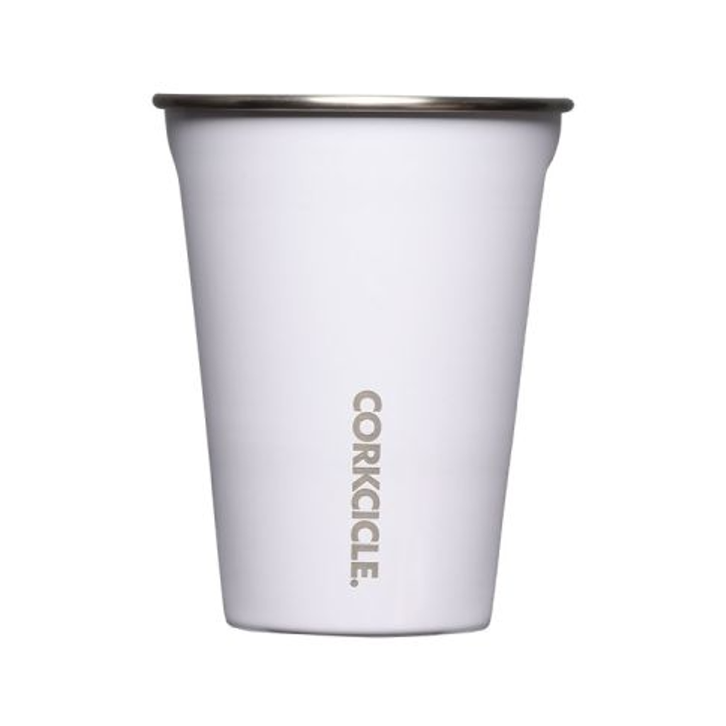 Gloss White Corkcicle Eco Stacker - Single Cup Corkcicle Home - Mugs & Glasses - Reusable
