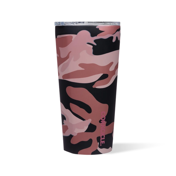 Corkcicle - Tumbler - Camo, Rose / 16 oz.