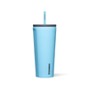 SANTORINI Corkcicle Cold Cup Insulated Tumbler With Straw - 24oz Corkcicle Home - Mugs & Glasses - Reusable