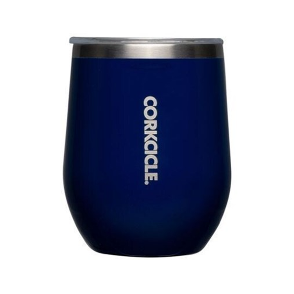 Corkcicle - Stemless - Gloss Midnight Navy - 12oz. Corkcicle Home - Mugs & Glasses - Water Bottles