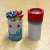 Chicago Skyline Barrel Matches Crash Candles Home - Candles - Matches