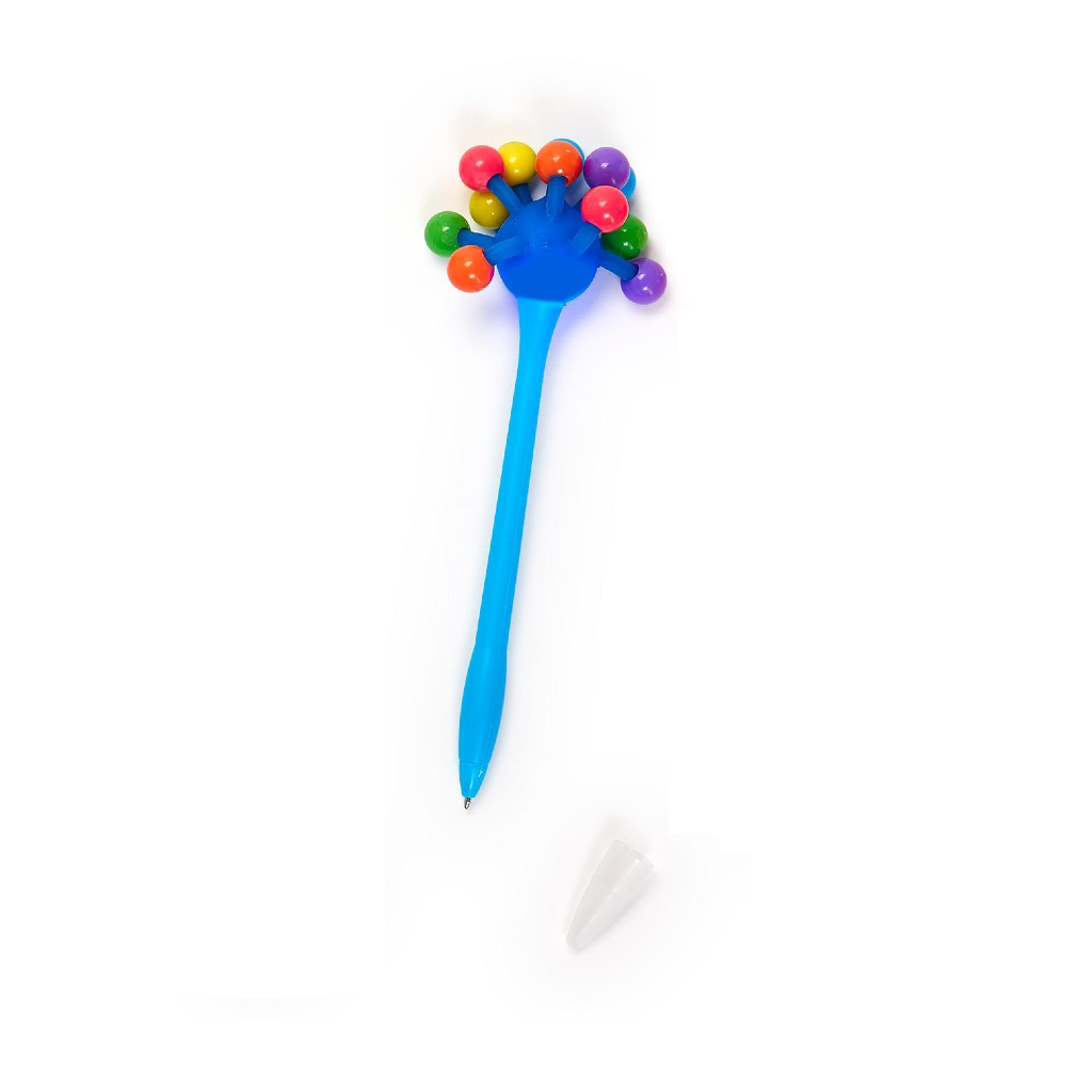 BLUE Click-Claks Light Up Pen Cupcakes & Cartwheels Home - Office & School Supplies - Pencils, Pens & Markers