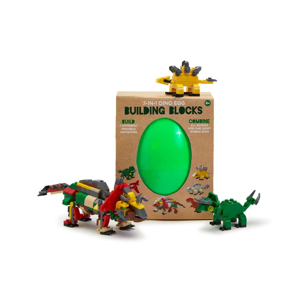 7 In 1 Dino Egg Kit In Egg Container Cupcakes & Cartwheels Toys & Games
