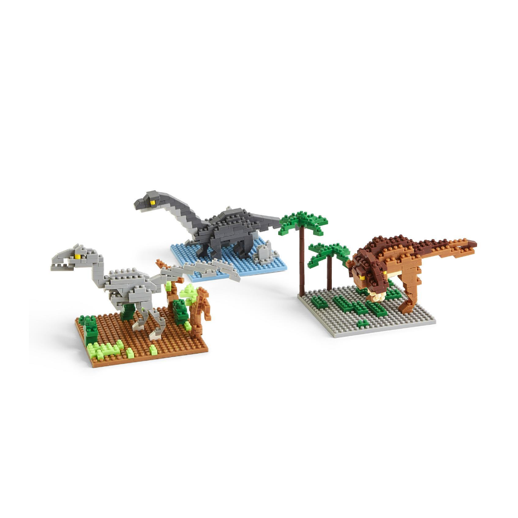 Dinosaur Micro Building Blocks Cupcakes & Cartwheels Toys & Games - Building Toys
