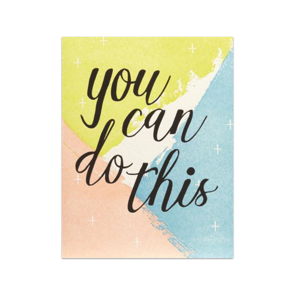 You Can Do This Card Design Design Cards - Any Occasion
