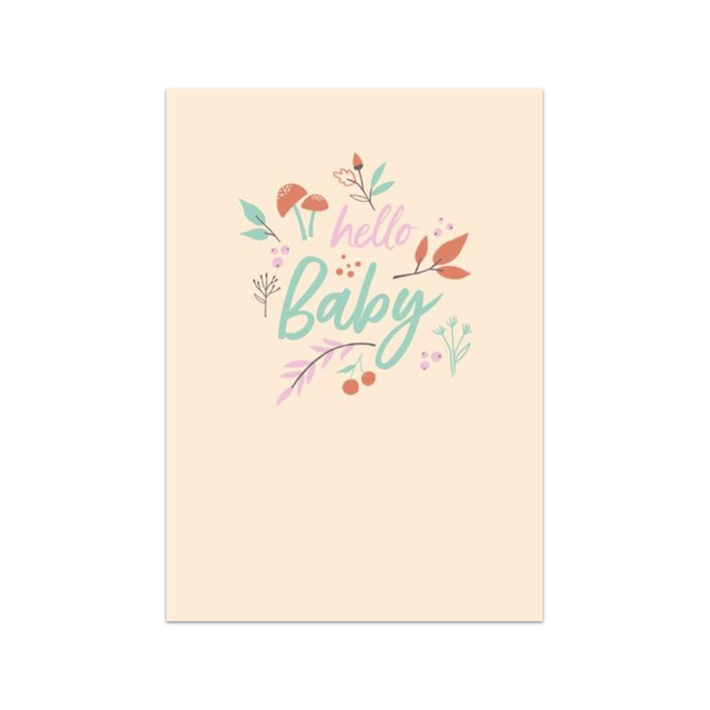 Hello Baby Shower Card Design Design Cards - Baby - Baby Showers
