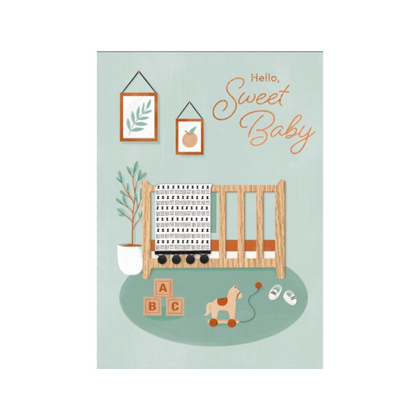 Sweet Baby Nursery Baby Card Design Design Cards - Baby