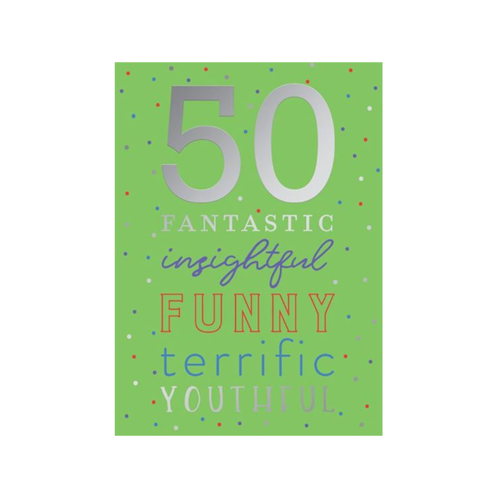 50 Acroymn Birthday Card Design Design Cards - Birthday