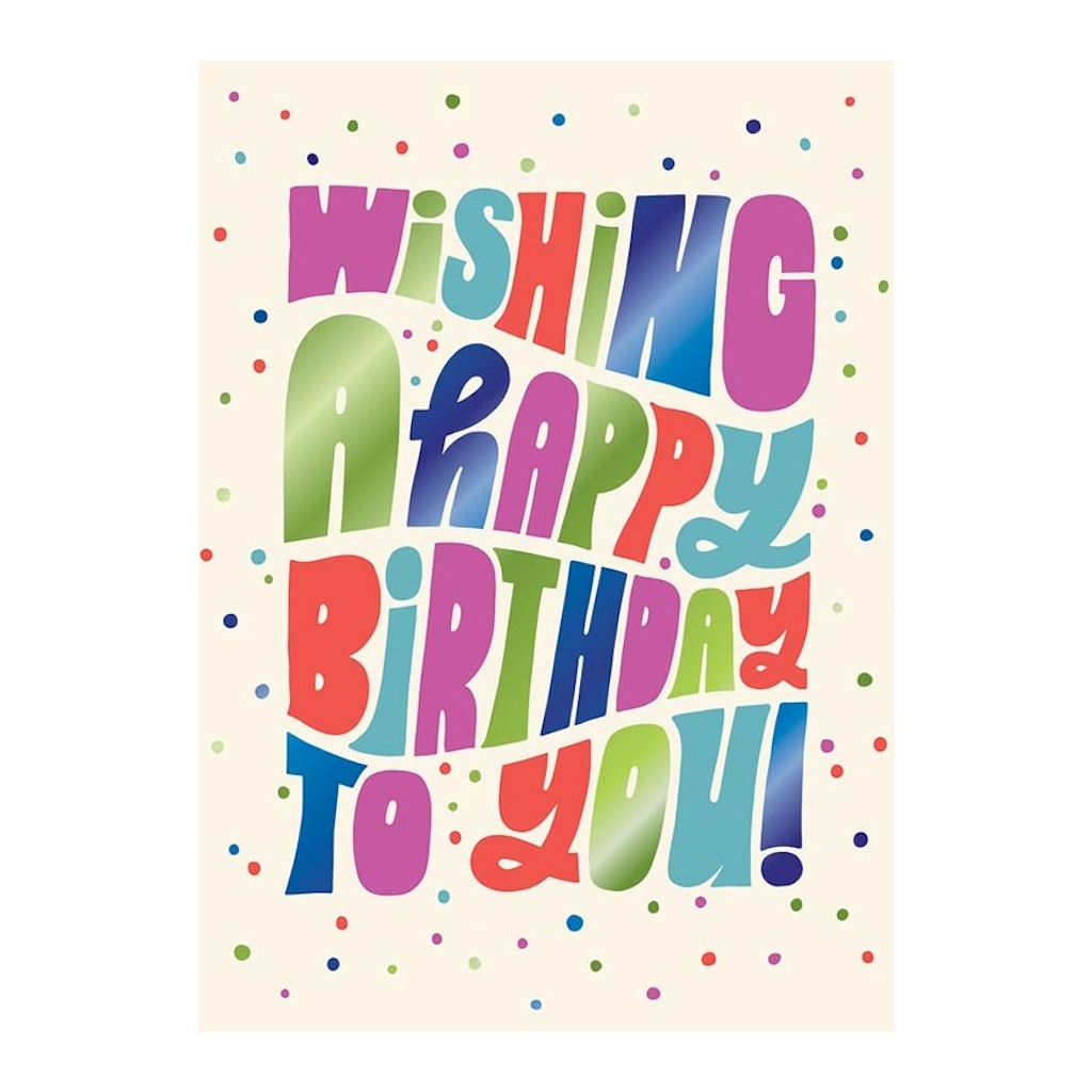 Groovy Birthday Wishes Birthday Card Design Design Cards - Birthday