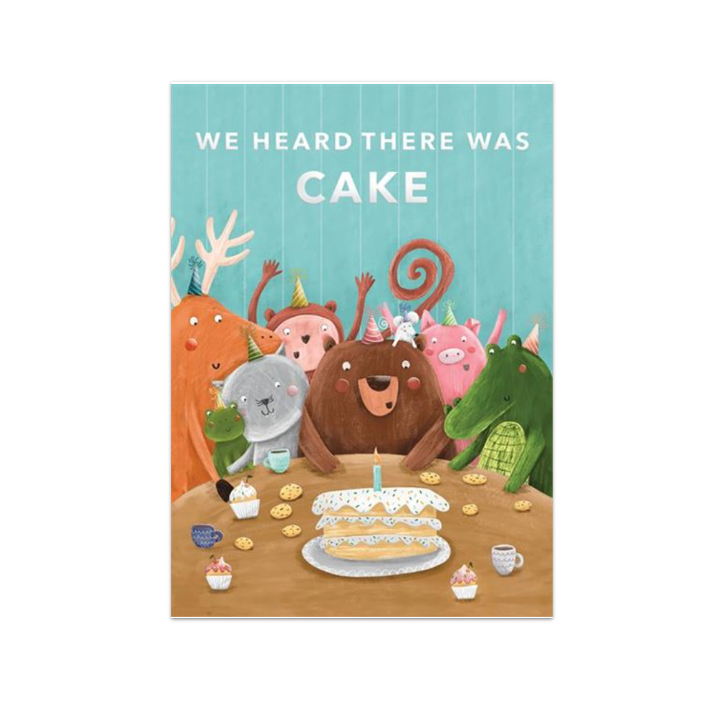 We Heard There Was Cake Birthday Card Design Design Cards - Birthday