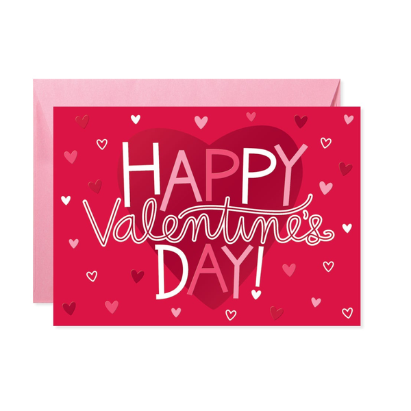 Classic Happy Valentine's Day Card Design Design Cards - Holiday - Valentine's Day