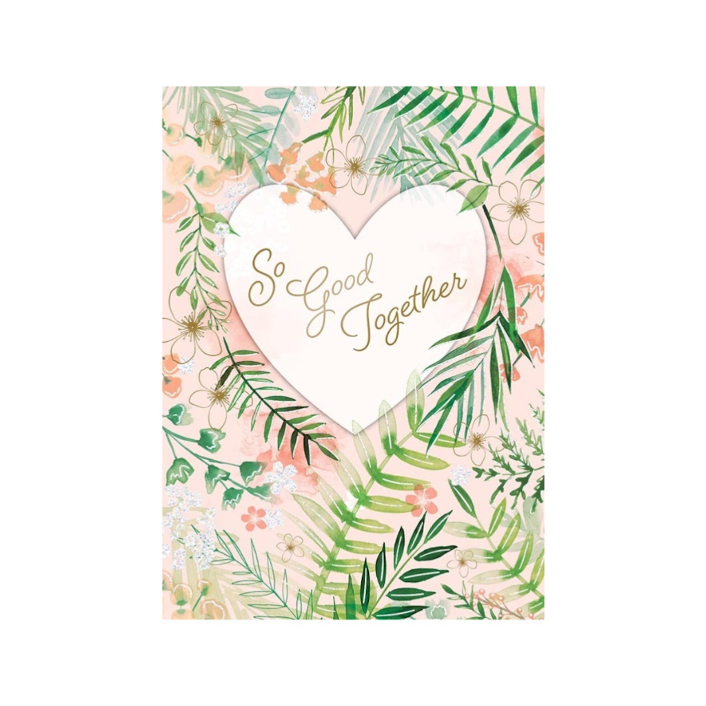 Florals and Ferns Wedding Card Design Design Cards - Love - Wedding
