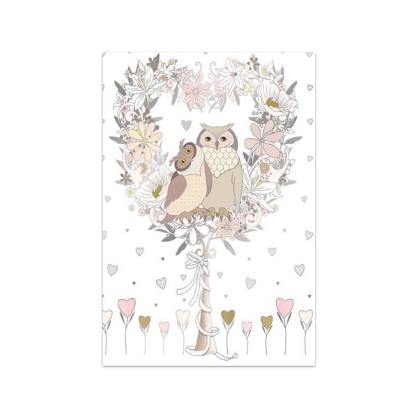 Newly Wed Owls Wedding Card Design Design Cards - Love - Wedding