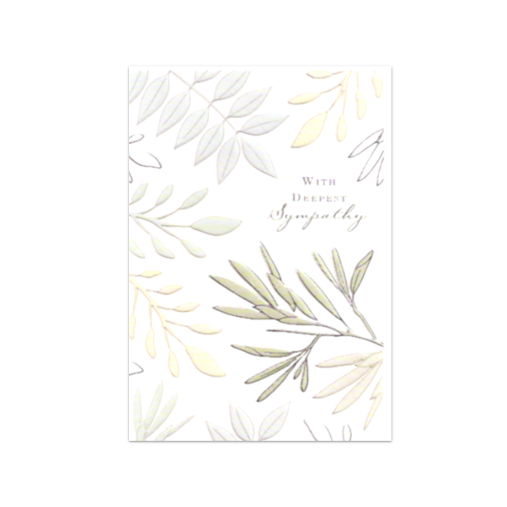 With Deepest Sympathy Sympathy Card Design Design Cards - Sympathy