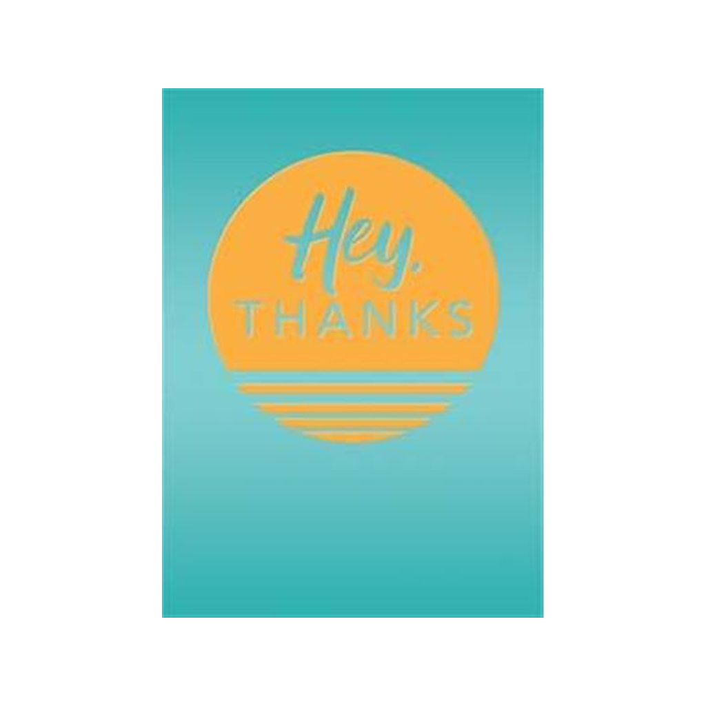Hey Thanks Thank You Card Design Design Cards - Thank You