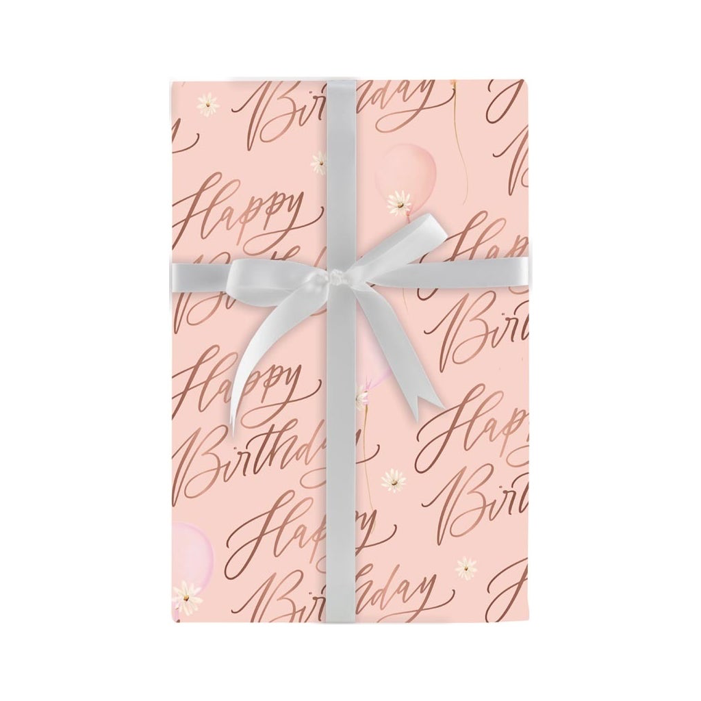 BIRTHDAY Sweet Soir&eacute;e Gift Wrap Roll Design Design Gift Wrap & Packaging - Gift Wrap