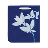 MEDIUM Indigo Floral Gift Bags Design Design Gift Wrap & Packaging
