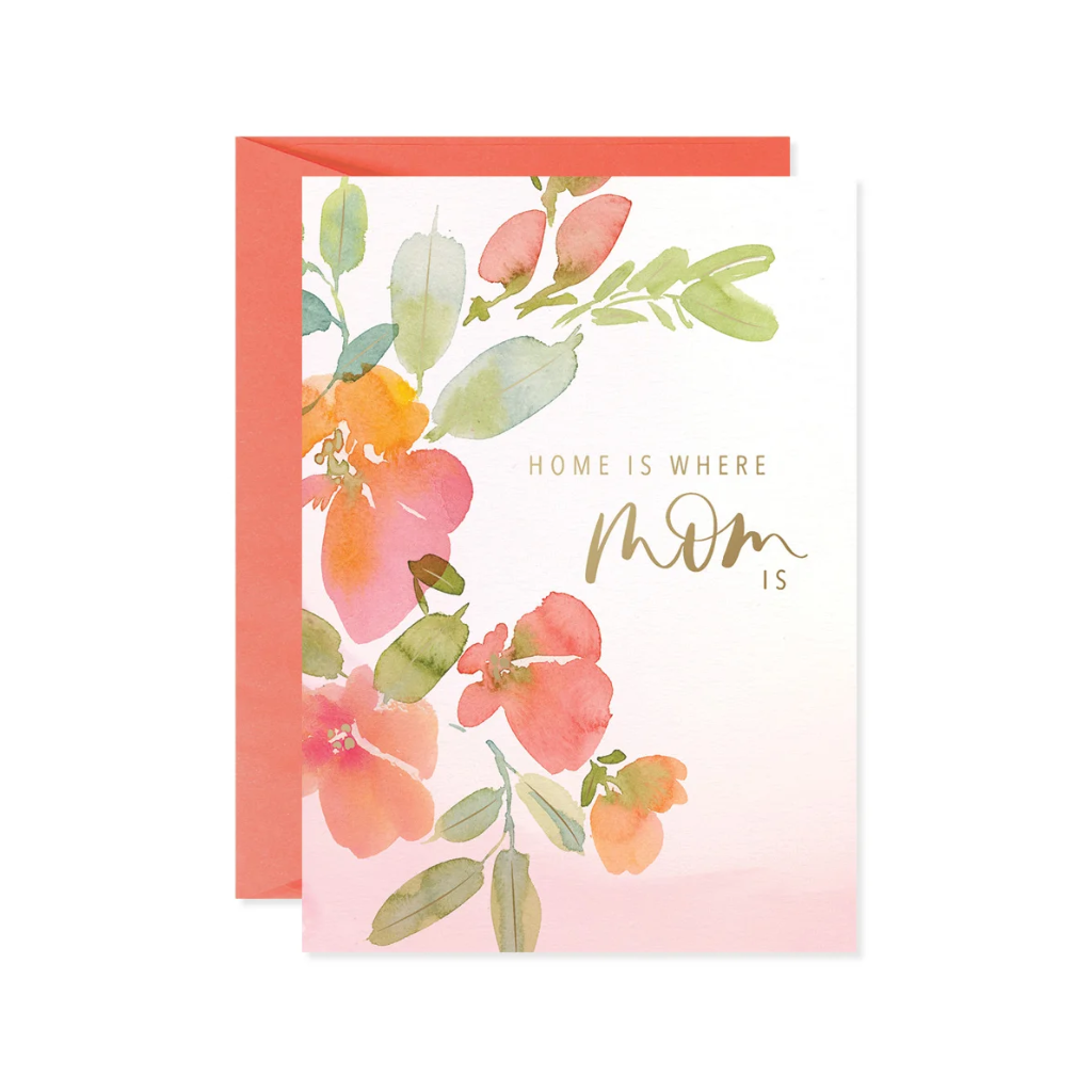 Loose Watercolor Blooms Mother's Day Card Design Design Holiday Cards - Holiday - Mother's Day