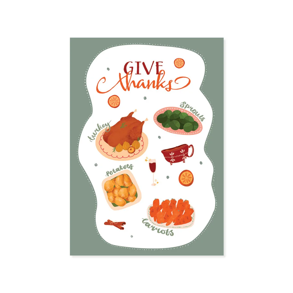 Bountiful Thanksgiving Table Thanksgiving Card Design Design Holiday Cards - Holiday - Thanksgiving