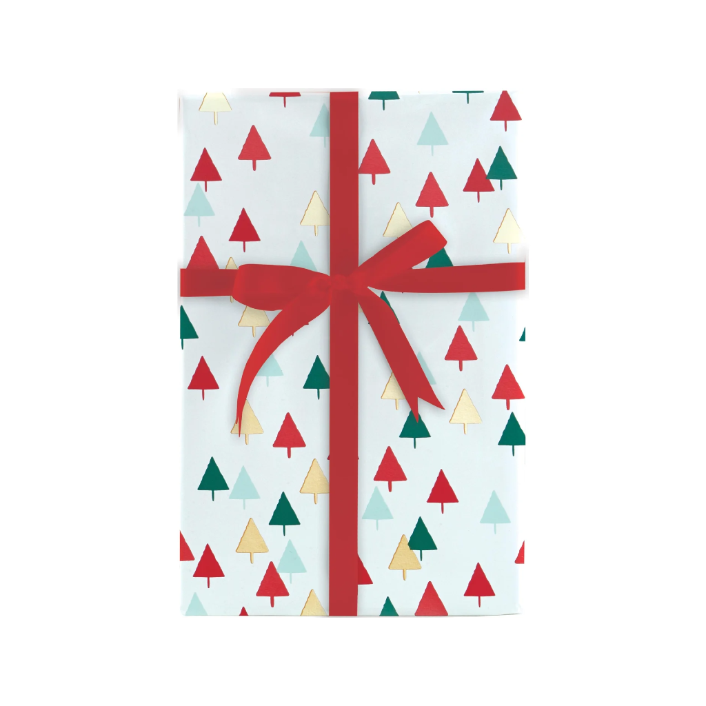 Merry Mix Trees Gift Wrap Roll Design Design Holiday Gift Wrap & Packaging - Holiday - Christmas - Gift Wrap