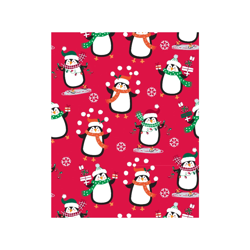 North Pole Characters Gift Wrap Roll