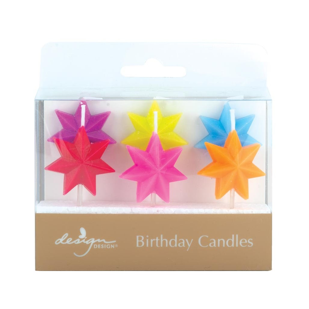 Razzle and Dazzle Stars Birthday Candles Design Design Home - Candles - Sparklers & Birthday Candles