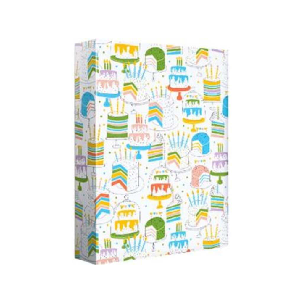 Colorful Doodle Cakes Wrapping Paper Roll Design Design Paper & Packaging - Gift Wrap
