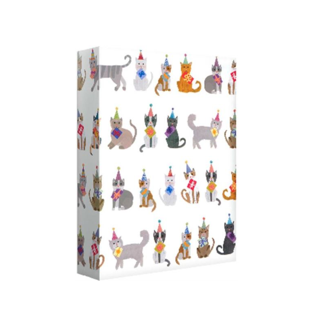 Party Cats Wrapping Paper Design Design Paper & Packaging - Gift Wrap