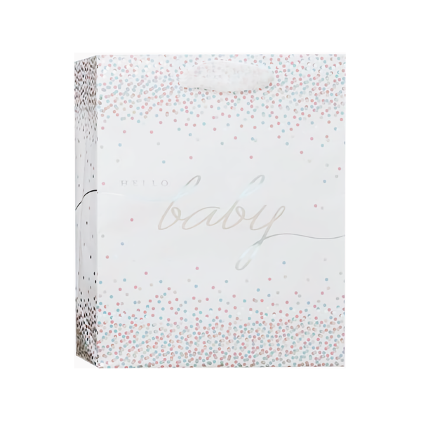 MEDIUM GIFT BAG Baby Confetti Gift Packaging Design Design Paper & Packaging