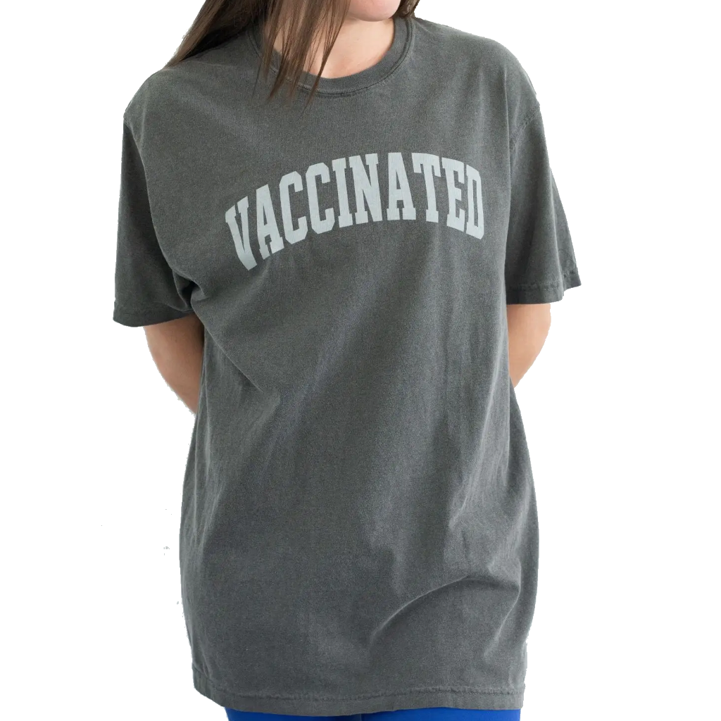 DFA VACCINATED TSHIRT DF APPAREL Apparel & Accessories - Clothing - Adult - T-Shirts