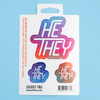 HE/THEY DIP PRONOUN STICKER SHEET Dissent Pins Toys & Games - Art & Drawing Toys