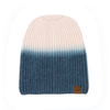 BLUE Double Dip Beanie Hats - Women DM MERCHANDISING Apparel & Accessories - Winter - Adult - Hats
