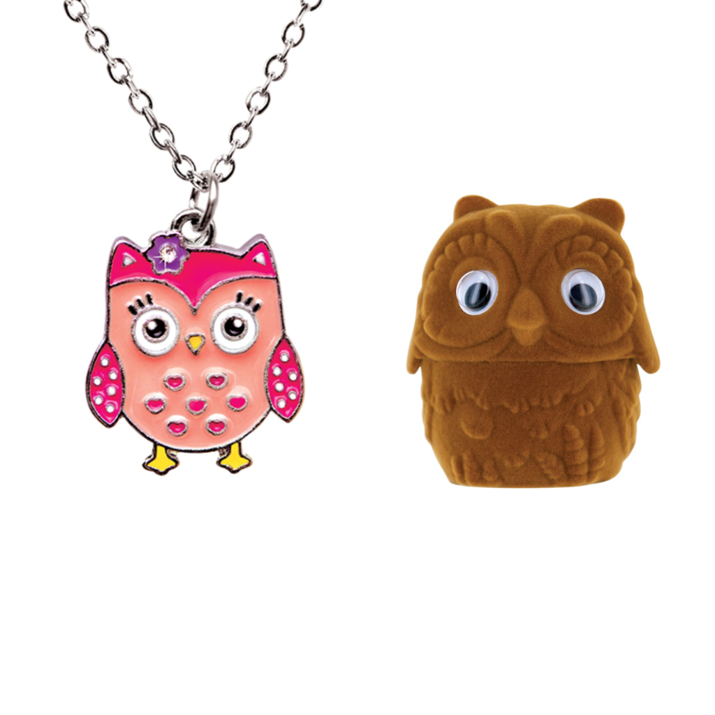 OWL Animal Pendants Necklaces - Kids DM Merchandising Jewelry - Necklaces