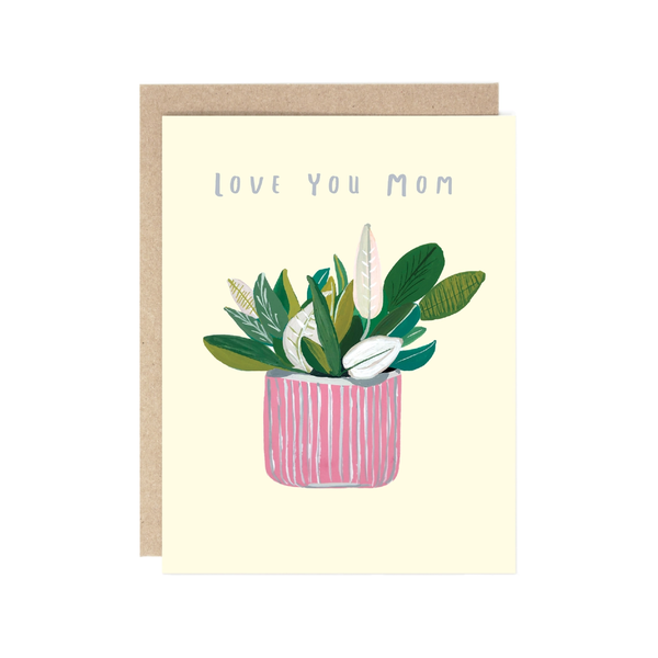 DGS CARD MOTHER'S DAY LOVE YOU MOM Drawn Goods Cards - Holiday - Mother's Day