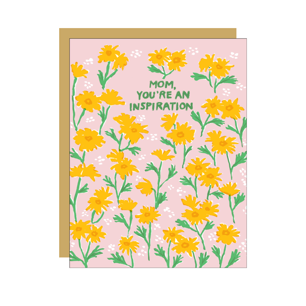 Inspiration Mom Wildflowers Mother's Day Card Egg Press Cards - Holiday - Mother's Day