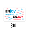 $10 GIFT CARD ENJOY Chicago Gift Cards ENJOY Urban General Store Gift Cards