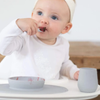 EZP FIRST FOODS SET PEWTER ezpz Baby & Toddler - Nursing & Feeding - Plates, Bowls & Utensils