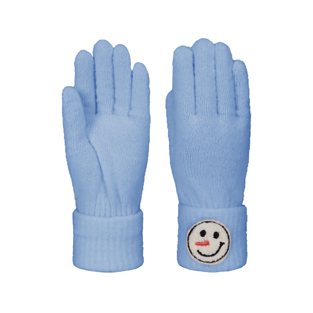 Blue Snowman Icon Gloves - Adult Fashion By Mirabeau Apparel & Accessories - Winter - Adult - Gloves & Mittens