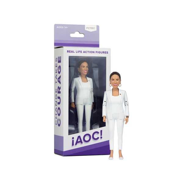 Alexandria Ocasio Cortez Real Life Action Figure FCTRY Toys & Games - Action & Toy Figures