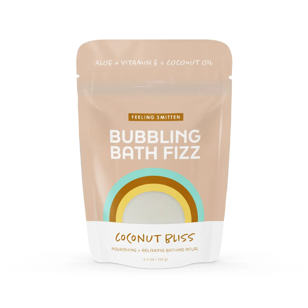 Coconut Bliss Bubbling Bath Fizz Feeling Smitten Home - Bath & Body - Bath Fizzers & Salts