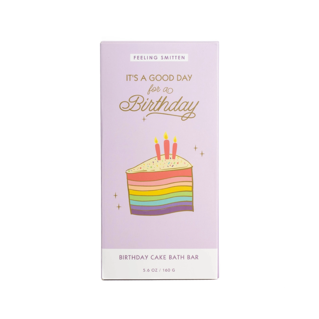 It's A Good Day For A Birthday Rainbow Bath Bar Feeling Smitten Home - Bath & Body - Bath Fizzers & Salts