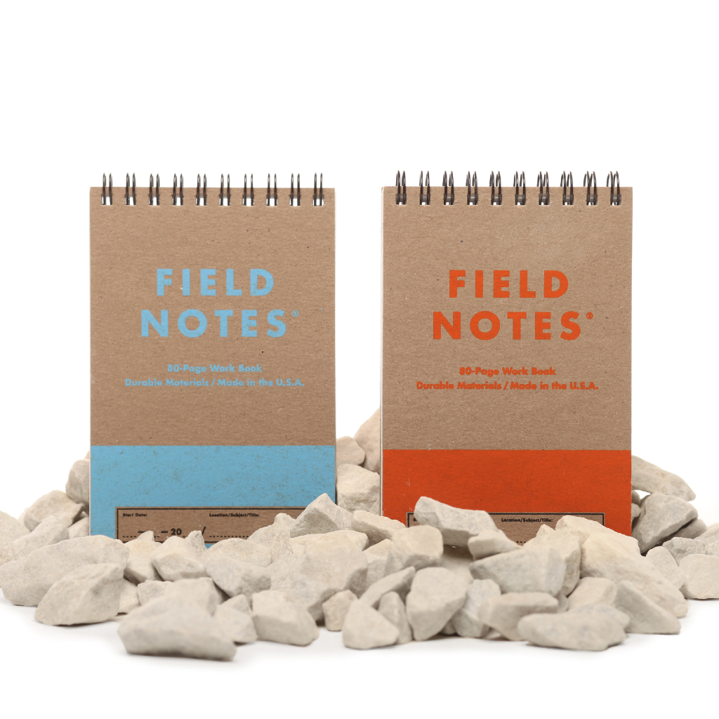 Field Notes - Heavy Duty Memo Sized Notebook - 2 Pack Field Notes Brand Books - Blank Notebooks & Journals