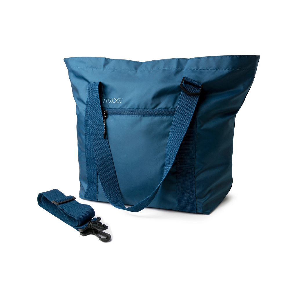 BLUE Hideaway Packable Duffle Bag FITKICKS Apparel & Accessories - Bags
